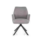 Scaun DETROIT OCN-38910, gri/negru