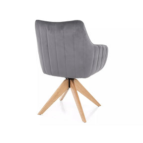 Scaun DETROIT OCN-38924, gri inchis