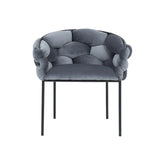 Scaun DETROIT OCN-38940, gri/negru