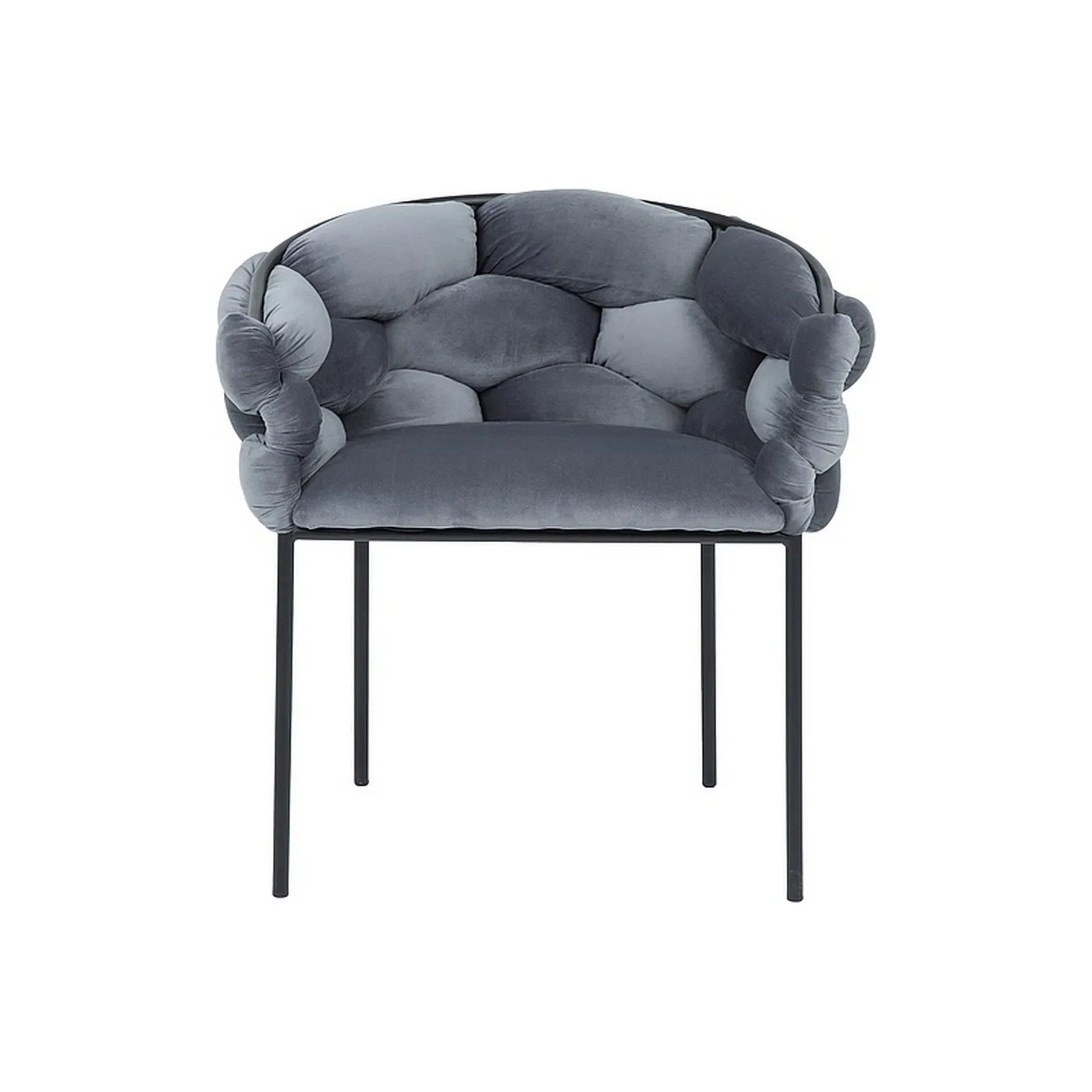 Scaun DETROIT OCN-38940, gri/negru