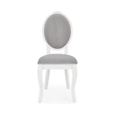 Scaun dining HOUSTON OCN-36336, gri/alb