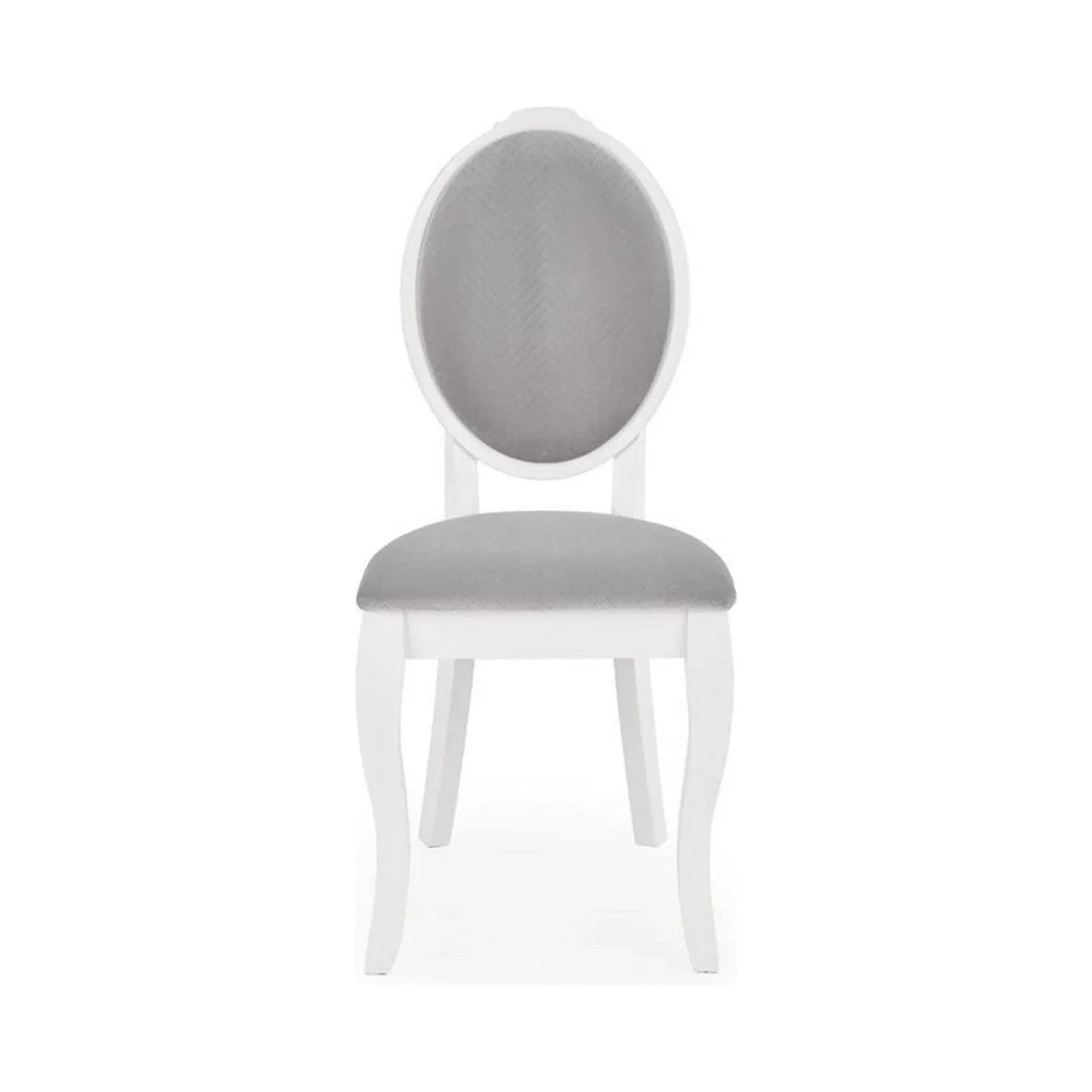 Scaun dining HOUSTON OCN-36336, gri/alb