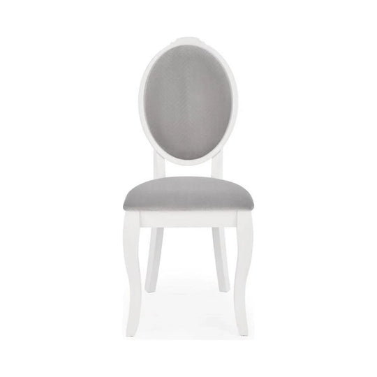 Scaun dining HOUSTON OCN-36336, gri/alb