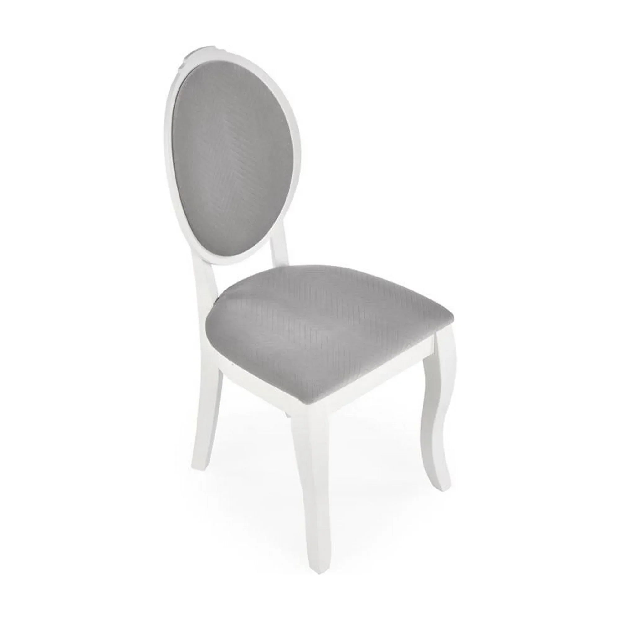 Scaun dining HOUSTON OCN-36336, gri/alb