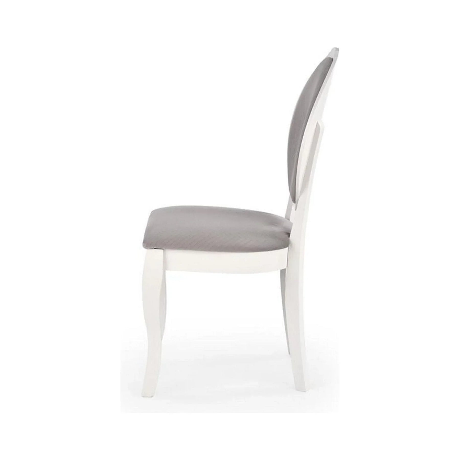 Scaun dining HOUSTON OCN-36336, gri/alb