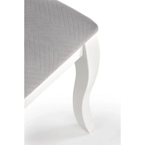 Scaun dining HOUSTON OCN-36336, gri/alb