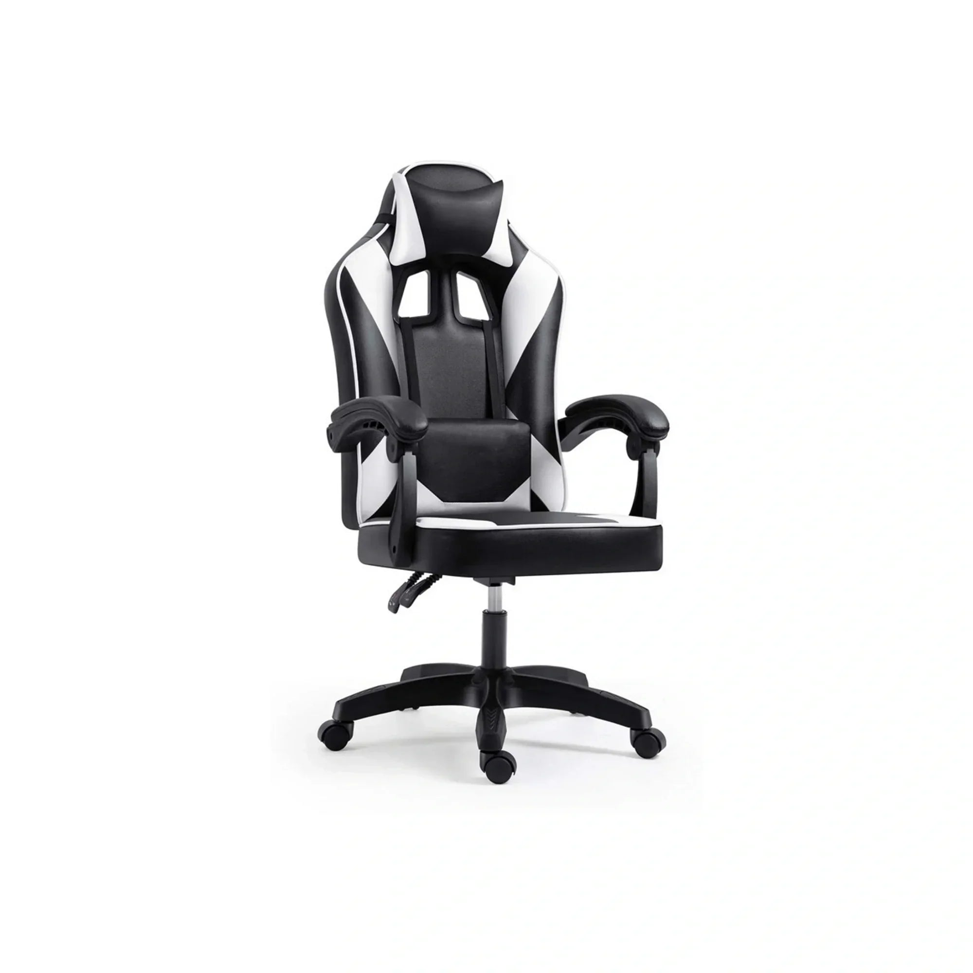 Scaun gaming BERGEN OCN-28597, negru/alb