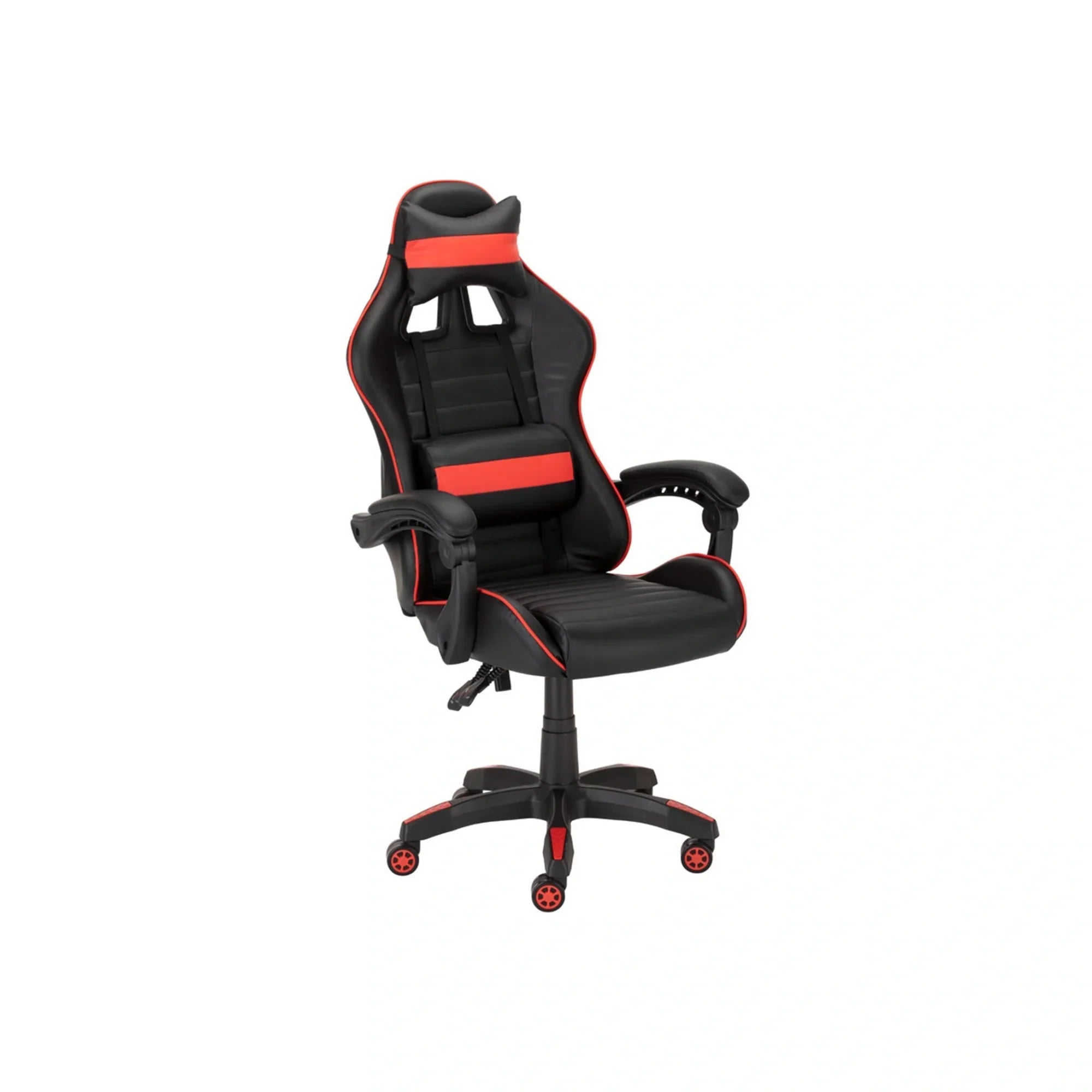 Scaun gaming BERGEN OCN-28604, negru/rosu