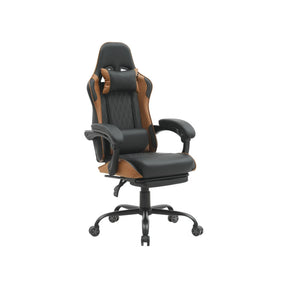 Scaun gaming BERGEN OCN-28605, negru/maro