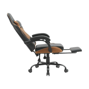 Scaun gaming BERGEN OCN-28605, negru/maro