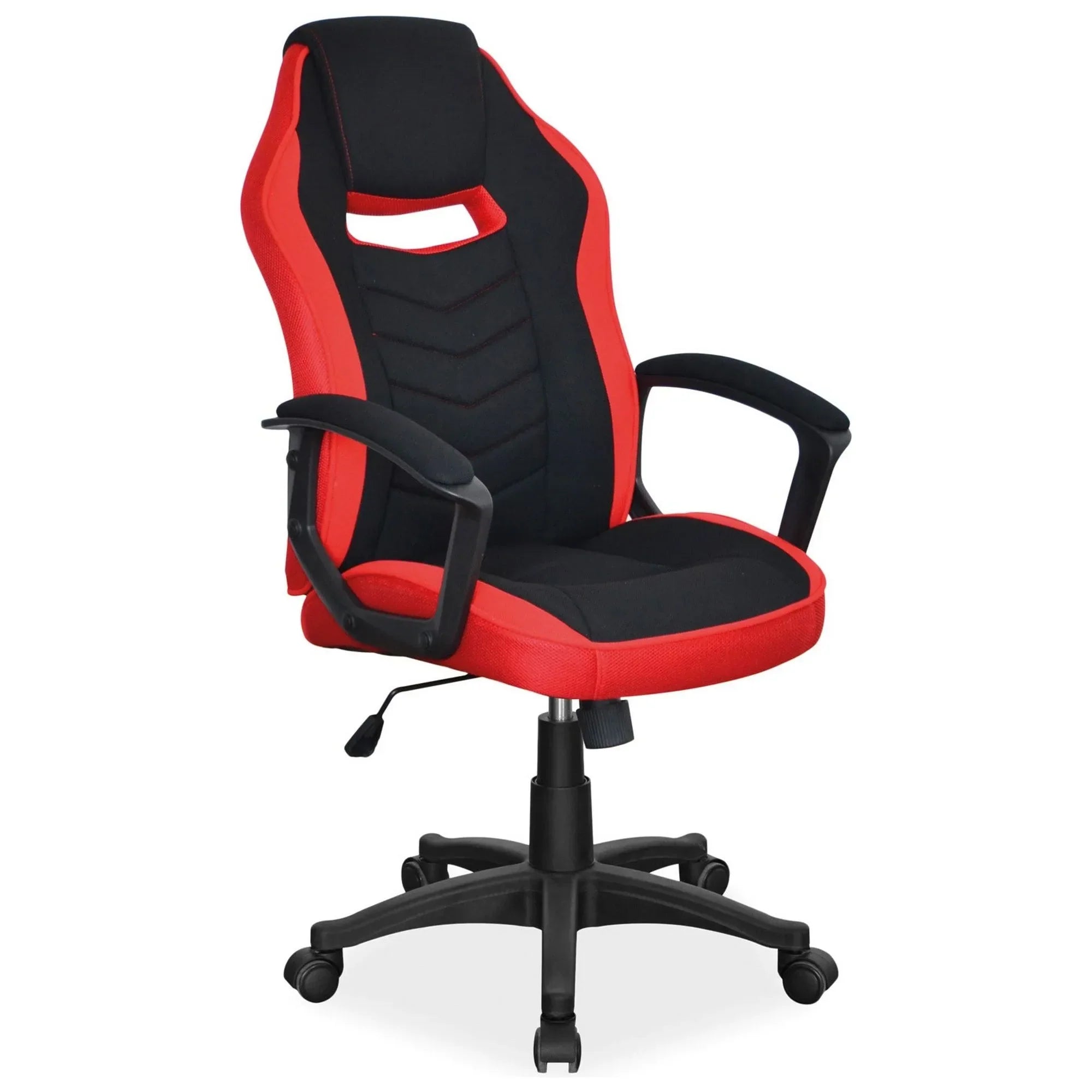 Scaun gaming DETROIT OCN-38945, negru/rosu