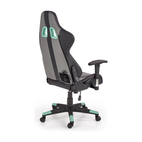 Scaun gaming HOUSTON OCN-27680, negru/gri/verde