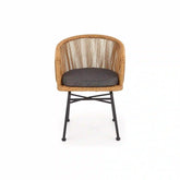 Scaun gradina HOUSTON OCN-35894, gri/bej/negru