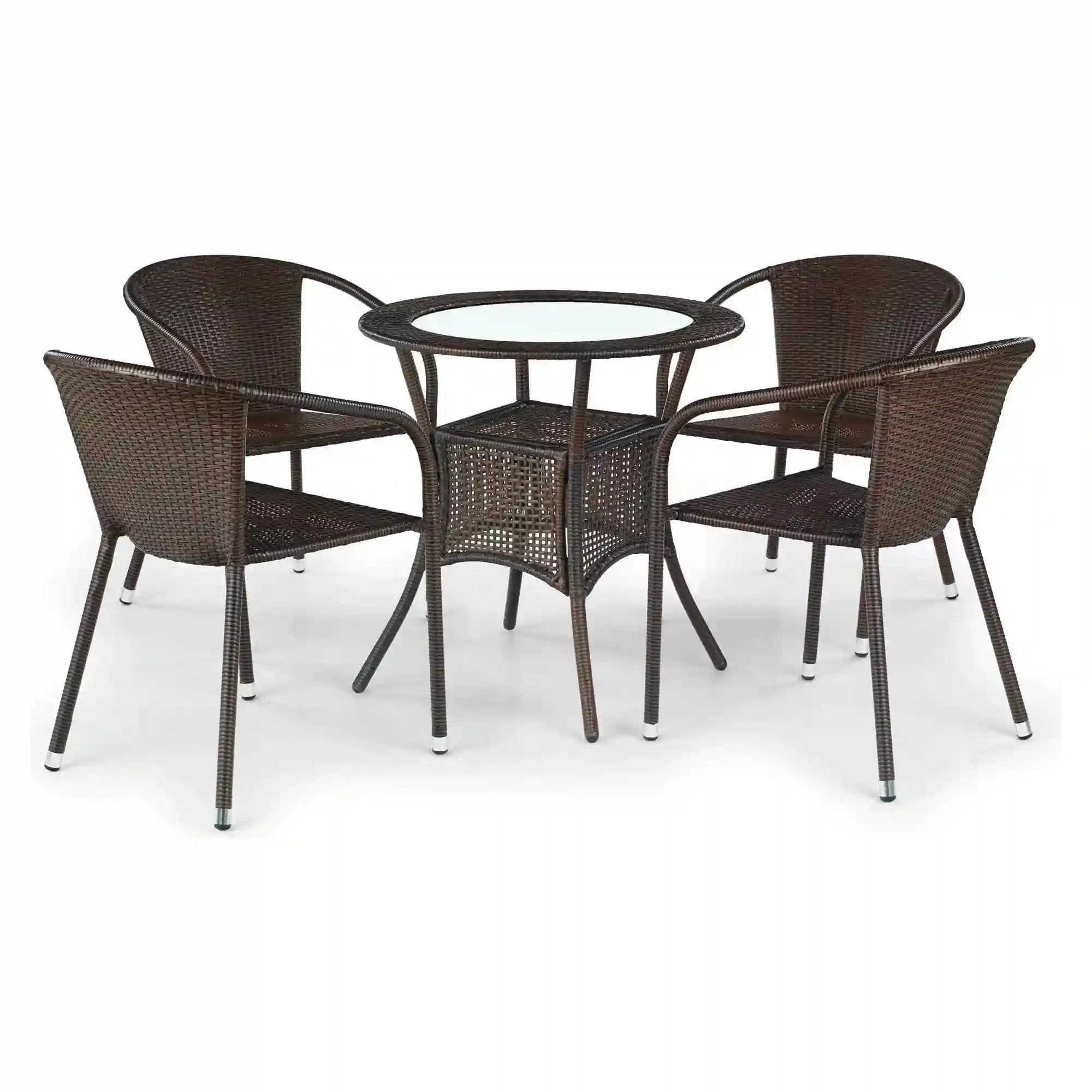 Scaun gradina HOUSTON OCN-35897, maro inchis