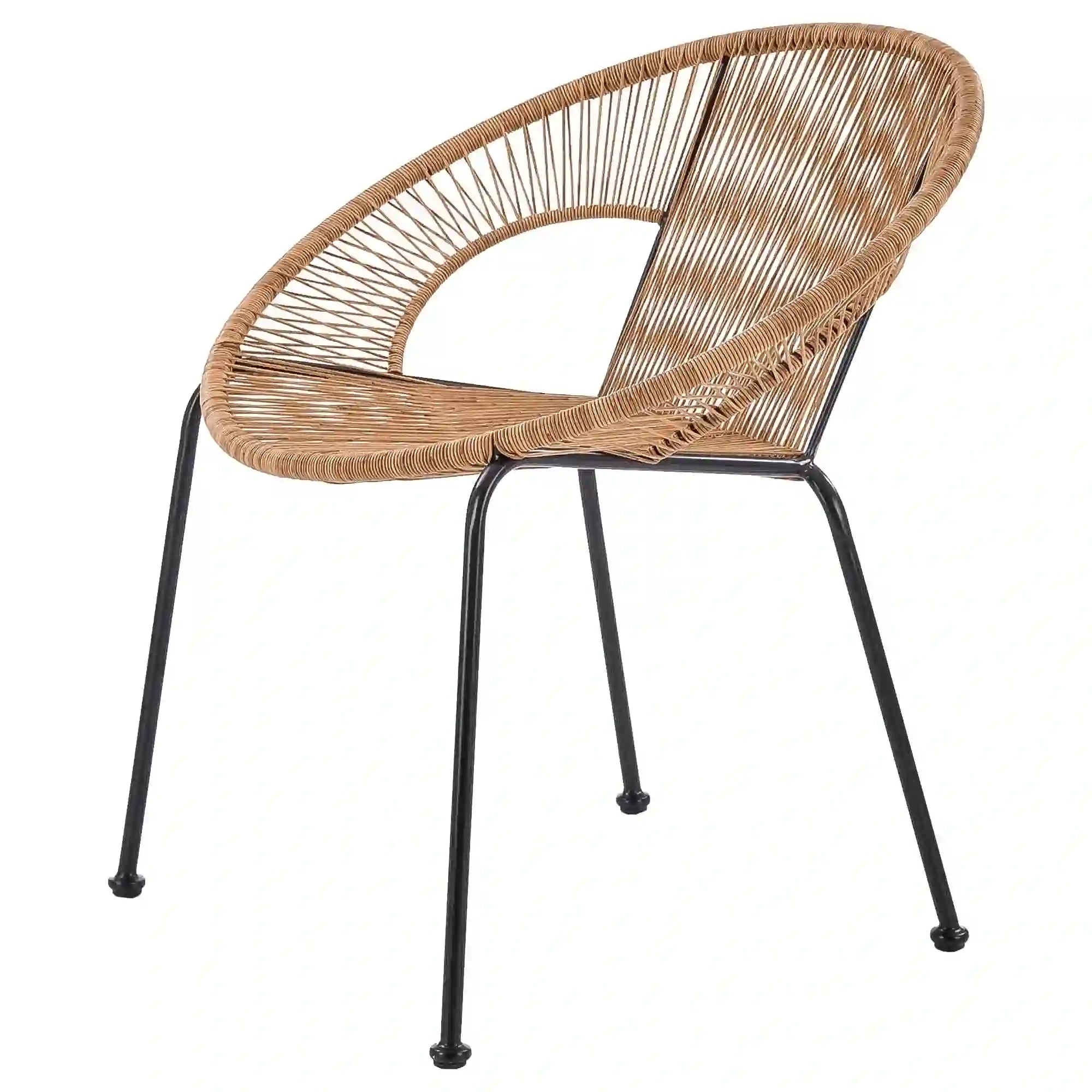 Scaun gradina HOUSTON OCN-35898, maro/negru