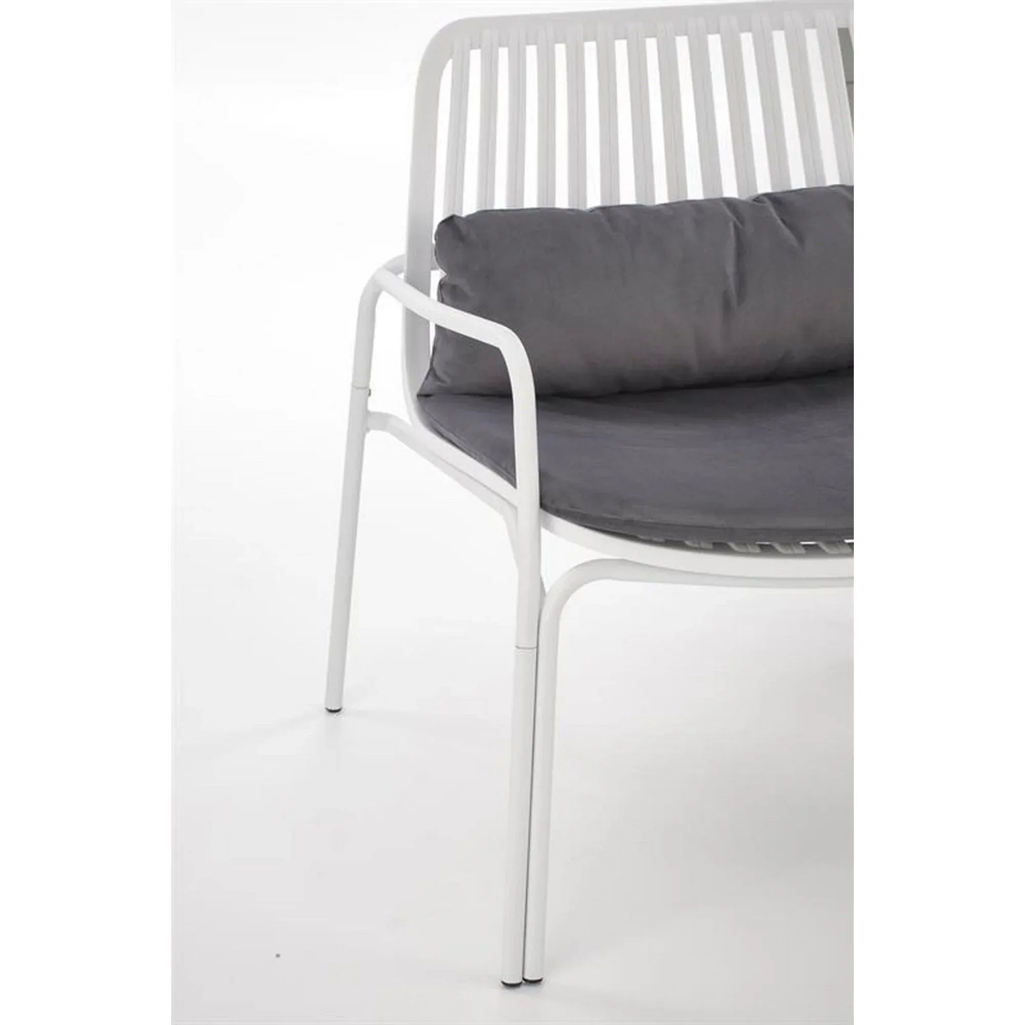 Scaun gradina HOUSTON OCN-35914, gri/alb