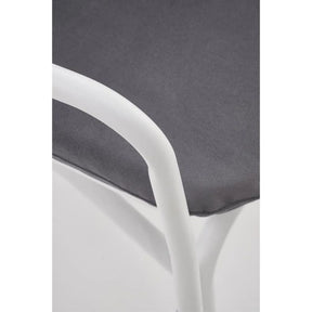 Scaun gradina HOUSTON OCN-35914, gri/alb