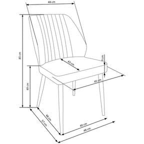 Scaun HOUSTON OCN-27670, albastru