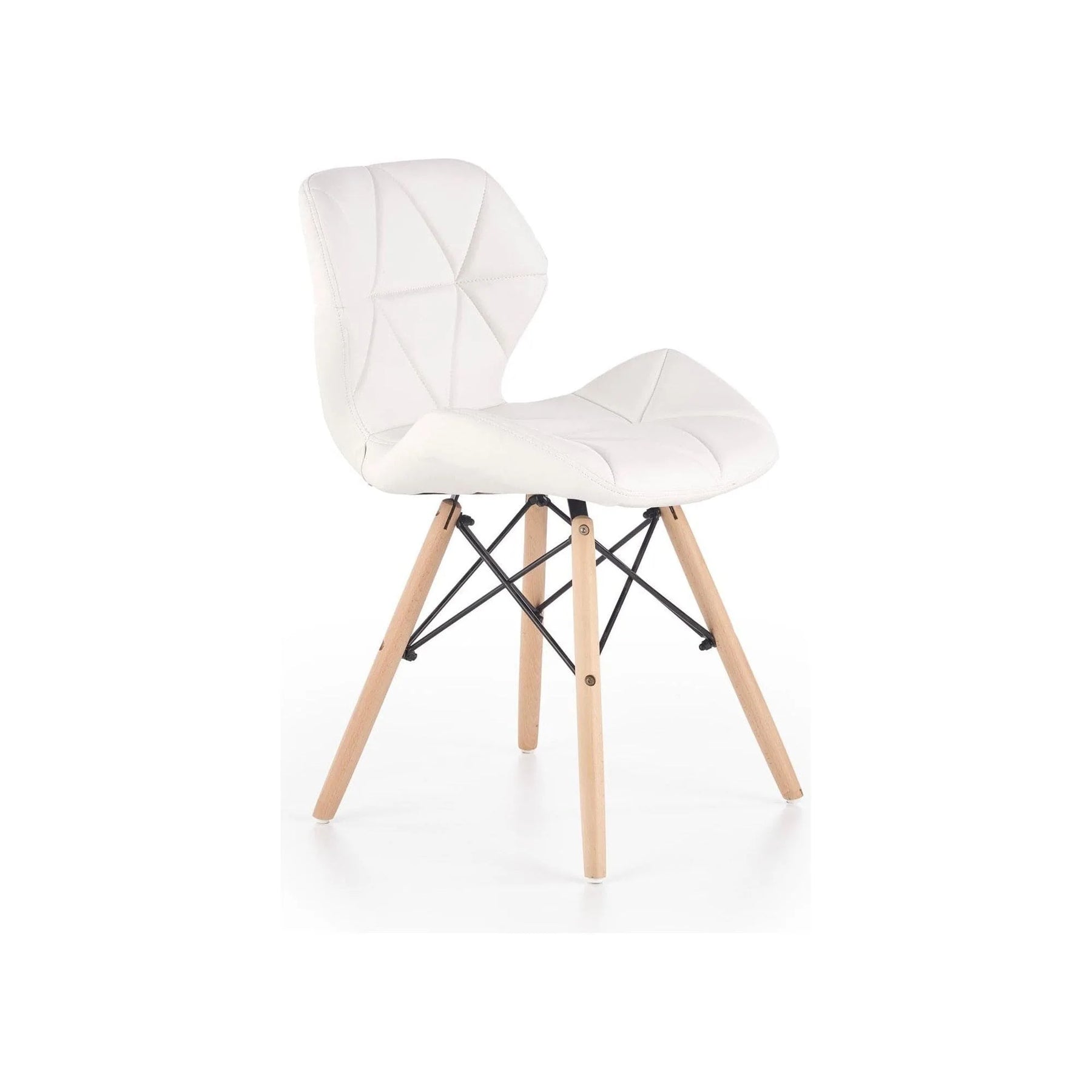 Scaun HOUSTON OCN-27725, alb/stejar