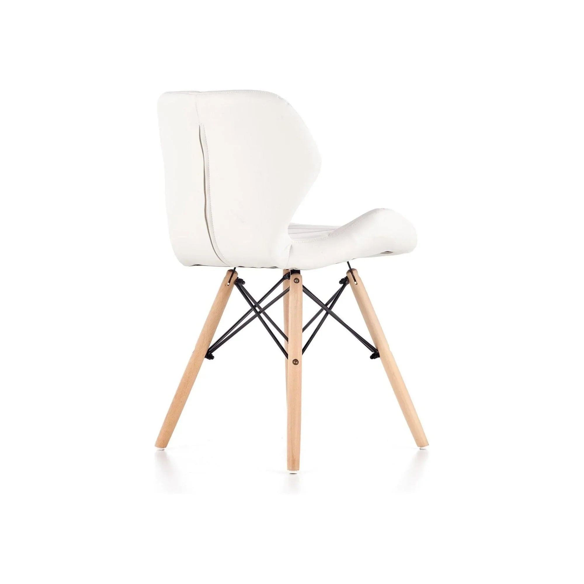 Scaun HOUSTON OCN-27725, alb/stejar