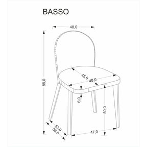 Scaun HOUSTON OCN-36140, bej