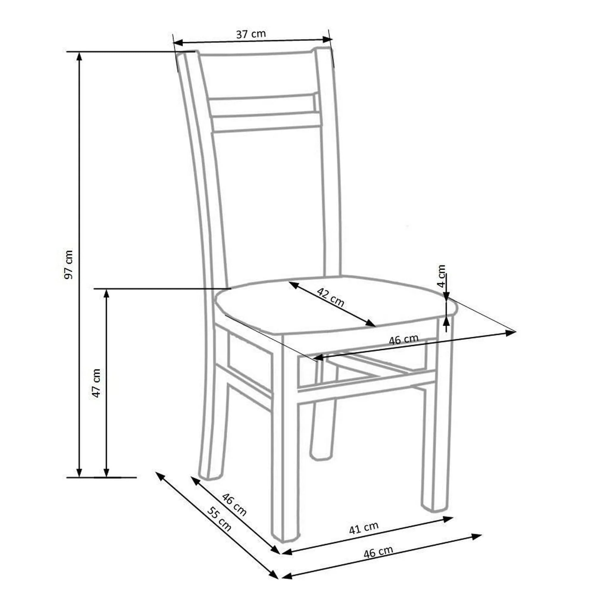 Scaun HOUSTON OCN-36147, gri/stejar sonoma