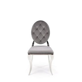 Scaun HOUSTON OCN-36160, gri/argintiu