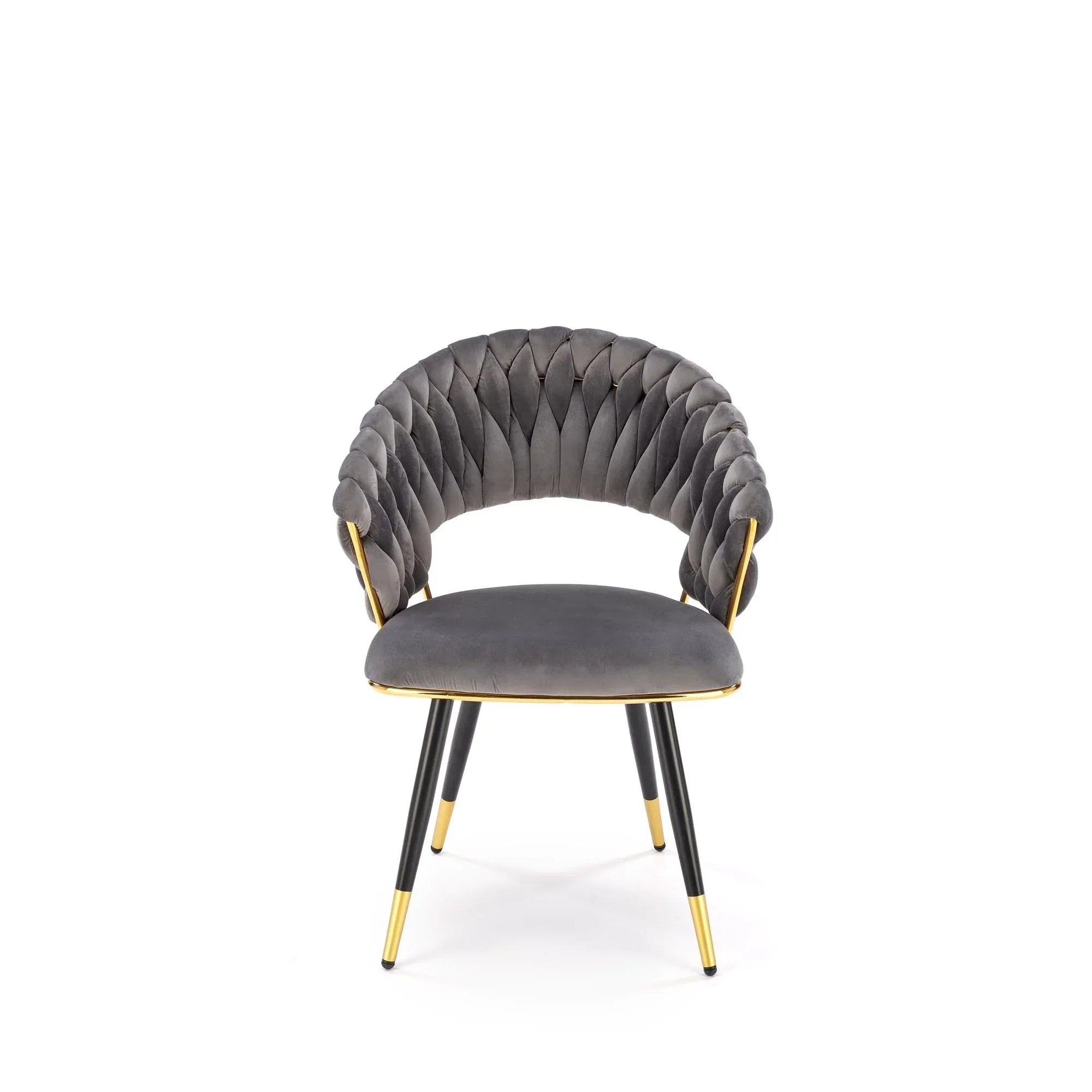 Scaun HOUSTON OCN-36164, gri/negru/auriu