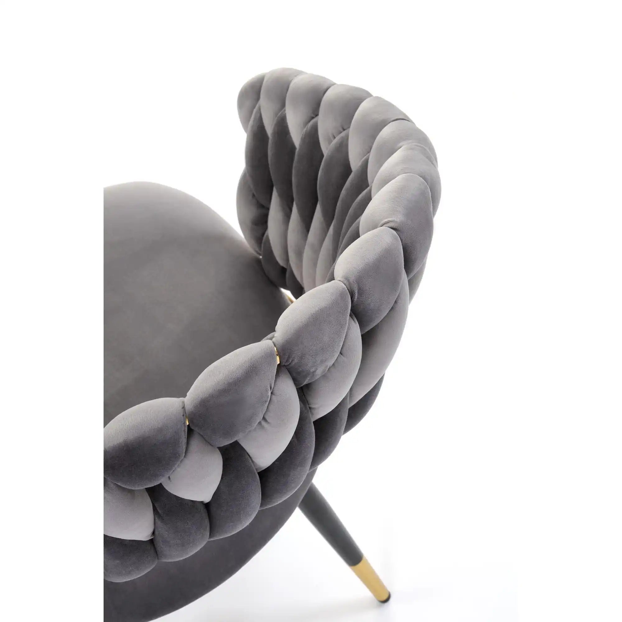 Scaun HOUSTON OCN-36164, gri/negru/auriu