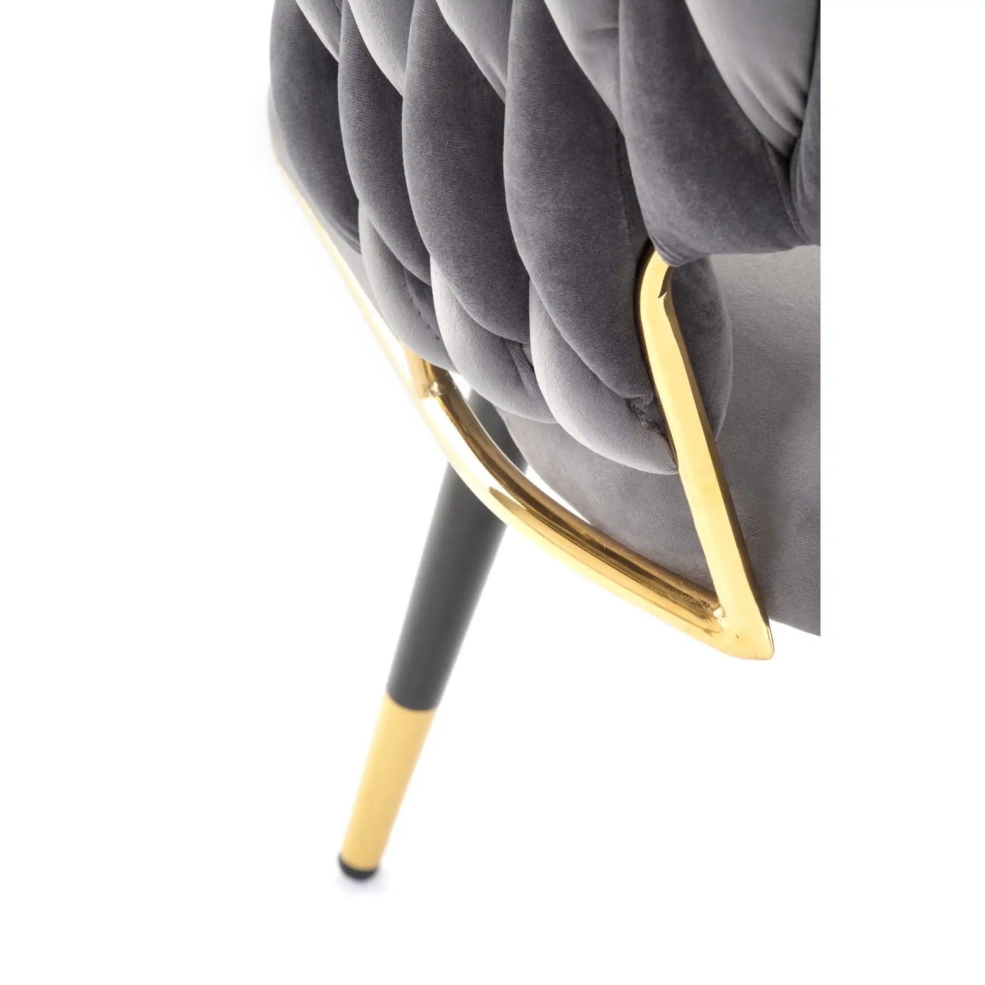 Scaun HOUSTON OCN-36164, gri/negru/auriu