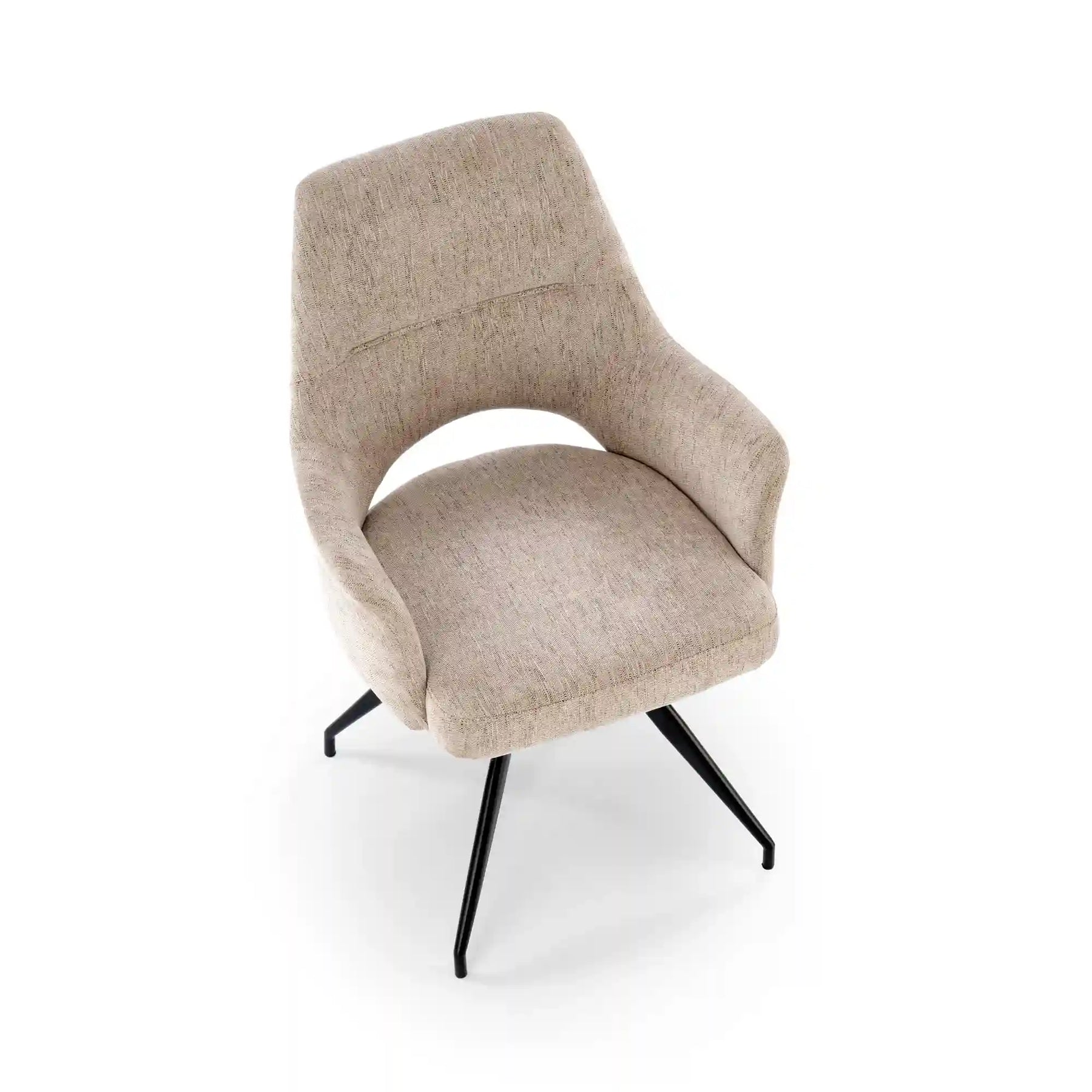 Scaun HOUSTON OCN-36182, bej/negru