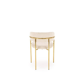 Scaun HOUSTON OCN-36193, crem/auriu