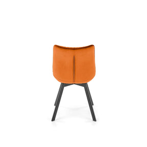 Scaun HOUSTON OCN-36207, caramiziu/negru