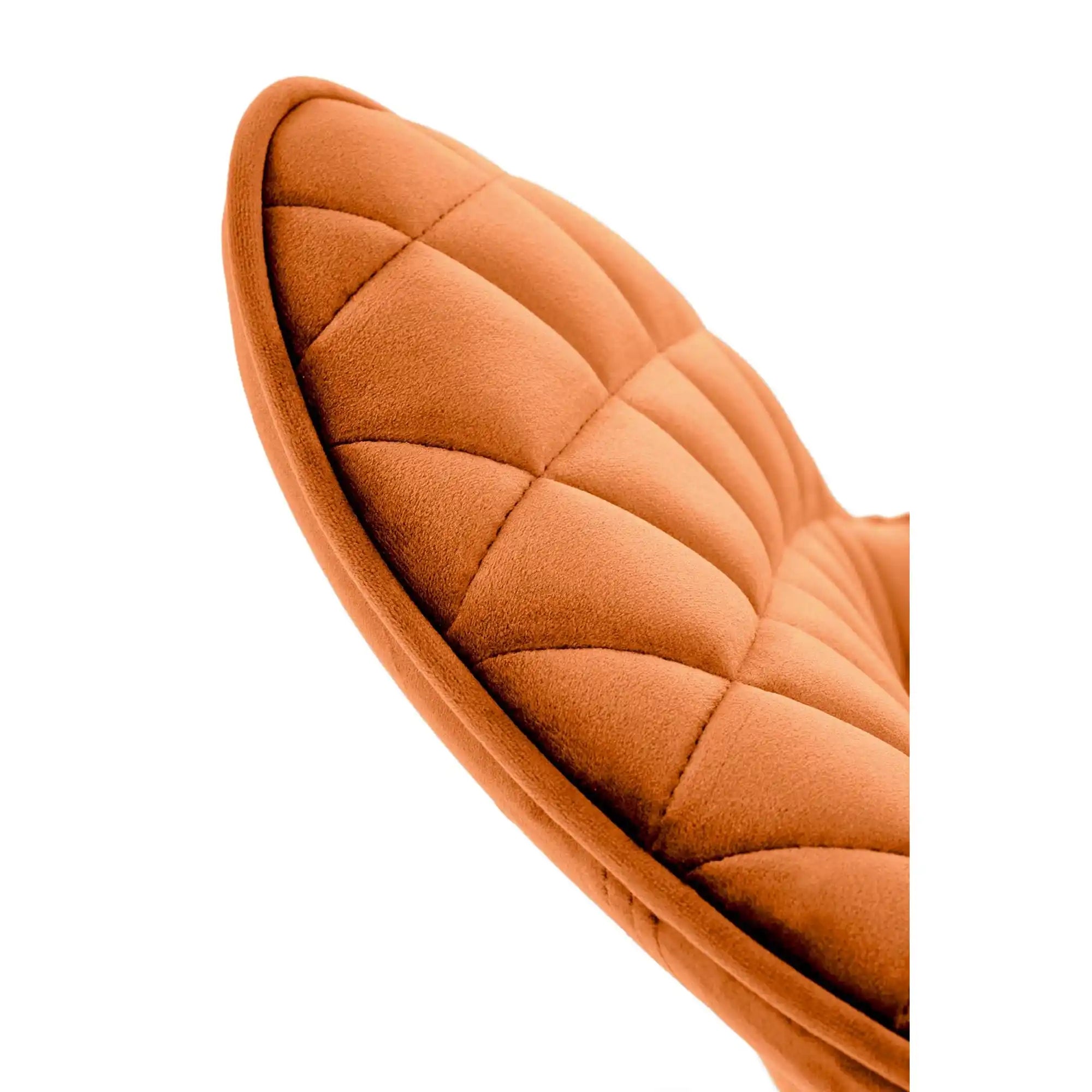 Scaun HOUSTON OCN-36207, caramiziu/negru