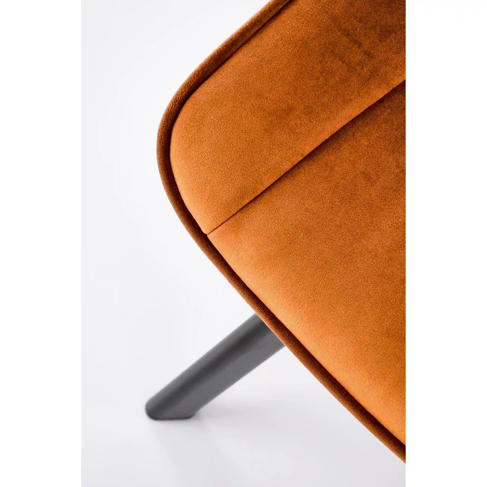 Scaun HOUSTON OCN-36207, caramiziu/negru