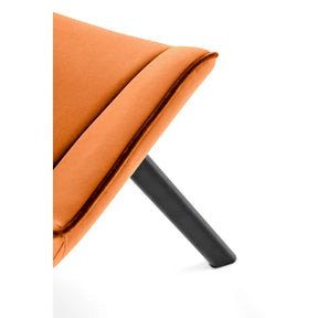 Scaun HOUSTON OCN-36207, caramiziu/negru