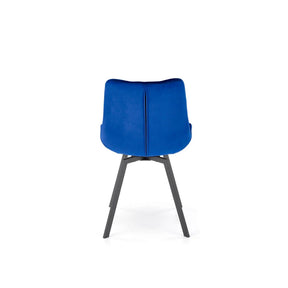 Scaun HOUSTON OCN-36208, albastru/negru