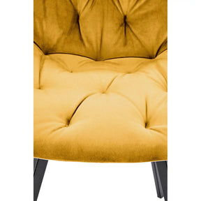 Scaun HOUSTON OCN-36210, galben/negru