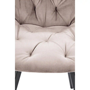 Scaun HOUSTON OCN-36211, bej/negru