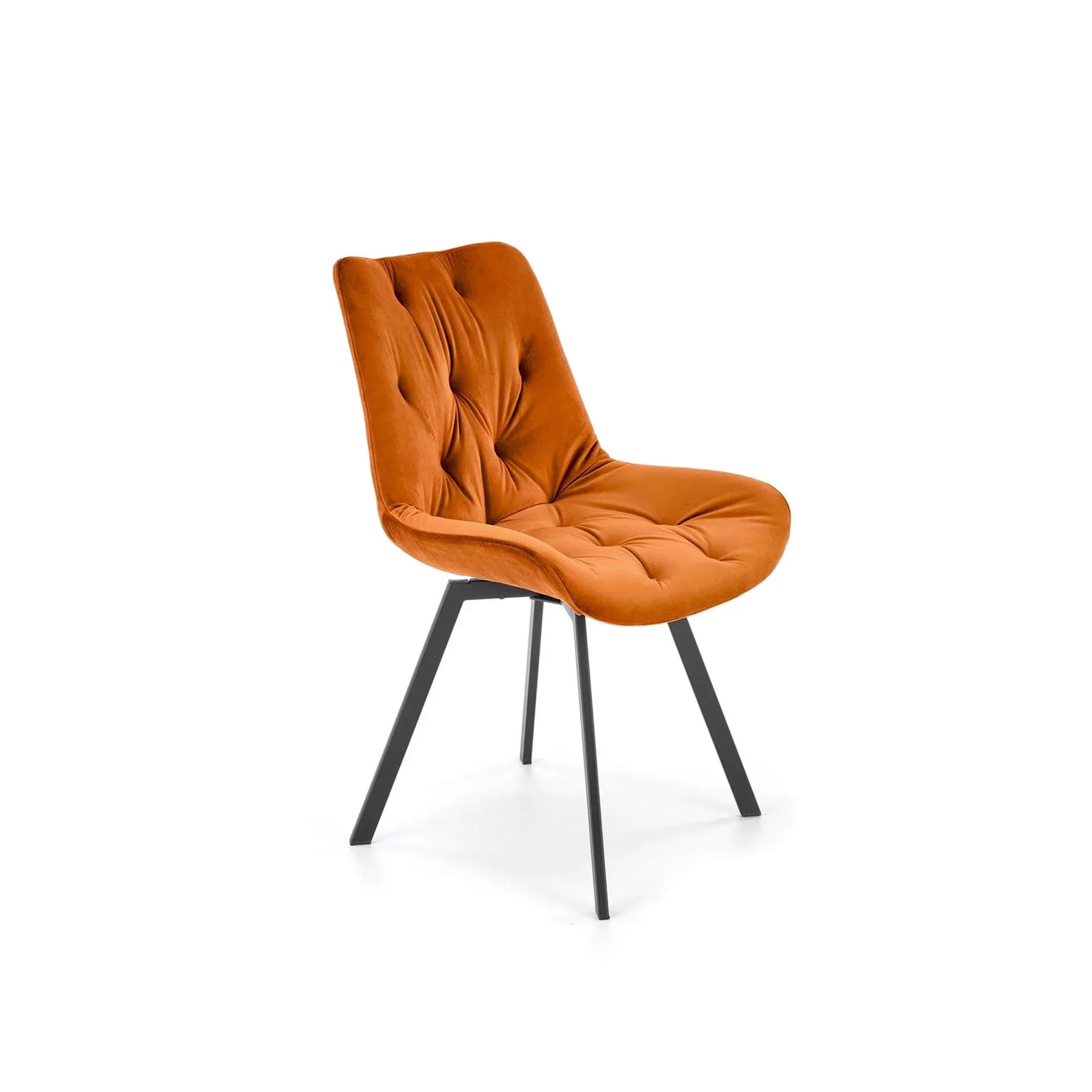 Scaun HOUSTON OCN-36213, caramiziu/negru