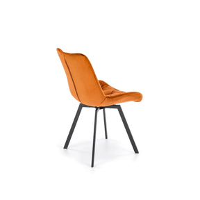 Scaun HOUSTON OCN-36213, caramiziu/negru