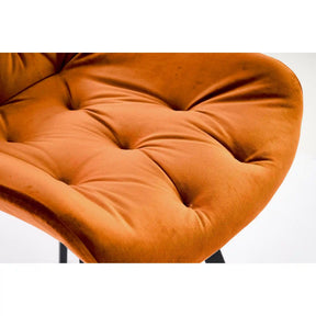 Scaun HOUSTON OCN-36213, caramiziu/negru