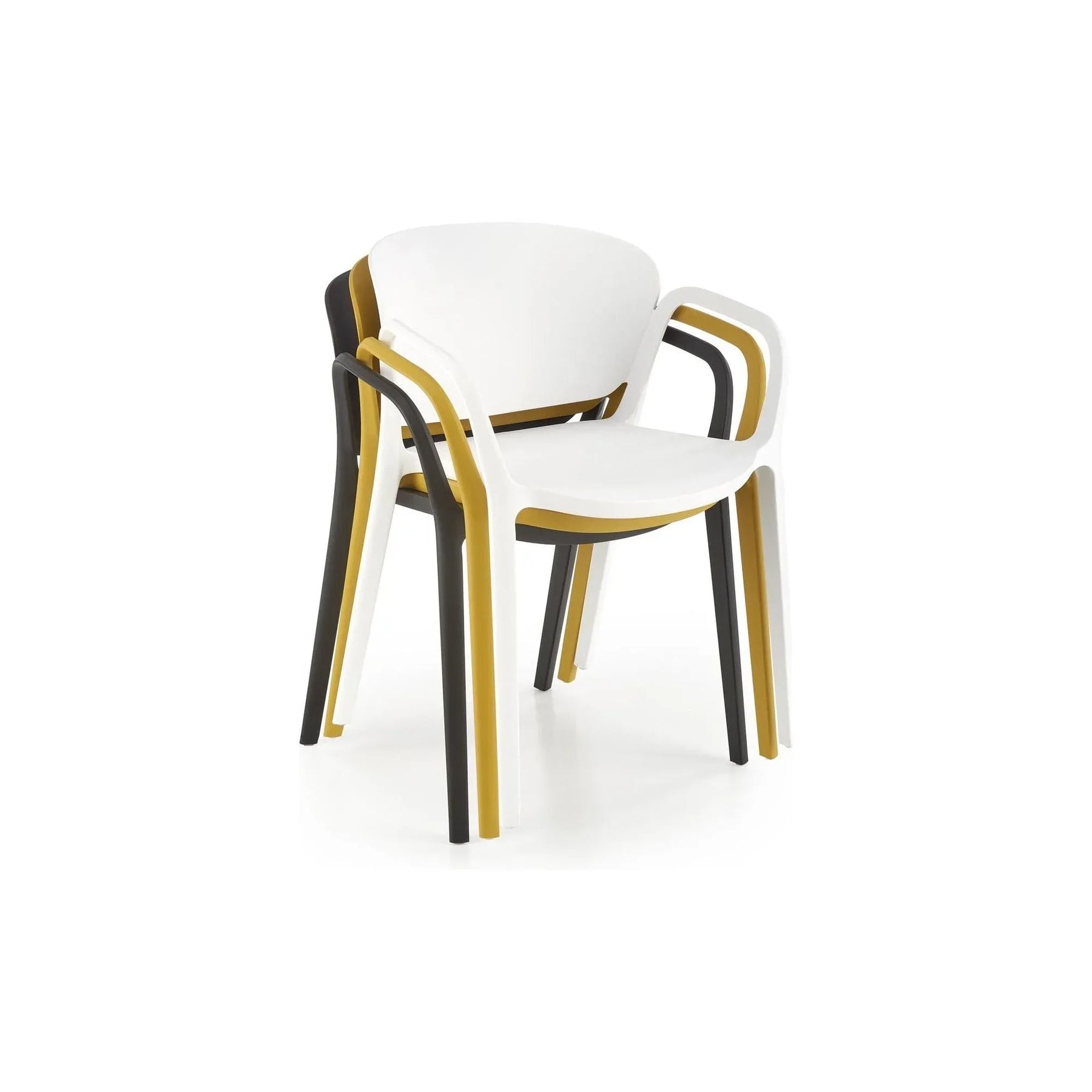 Scaun HOUSTON OCN-36239, alb