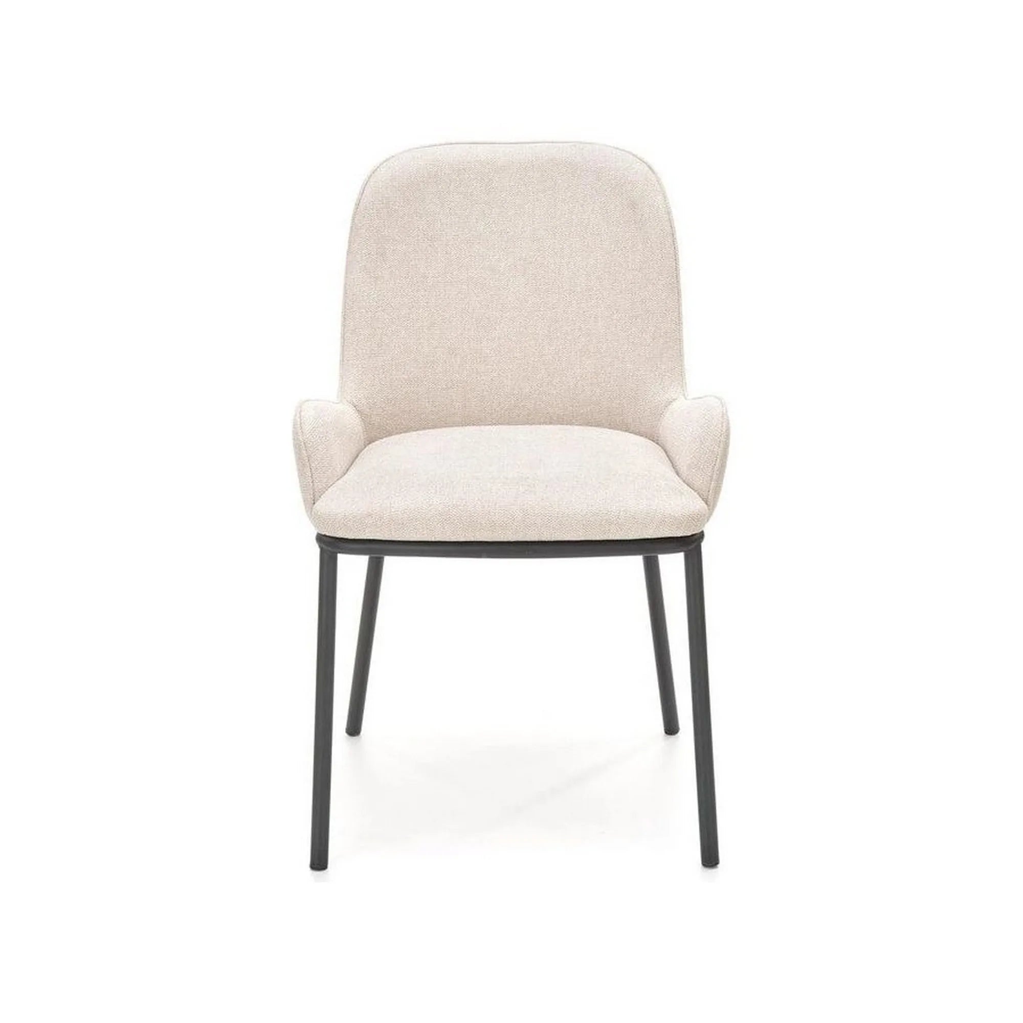 Scaun HOUSTON OCN-36244, alb/negru