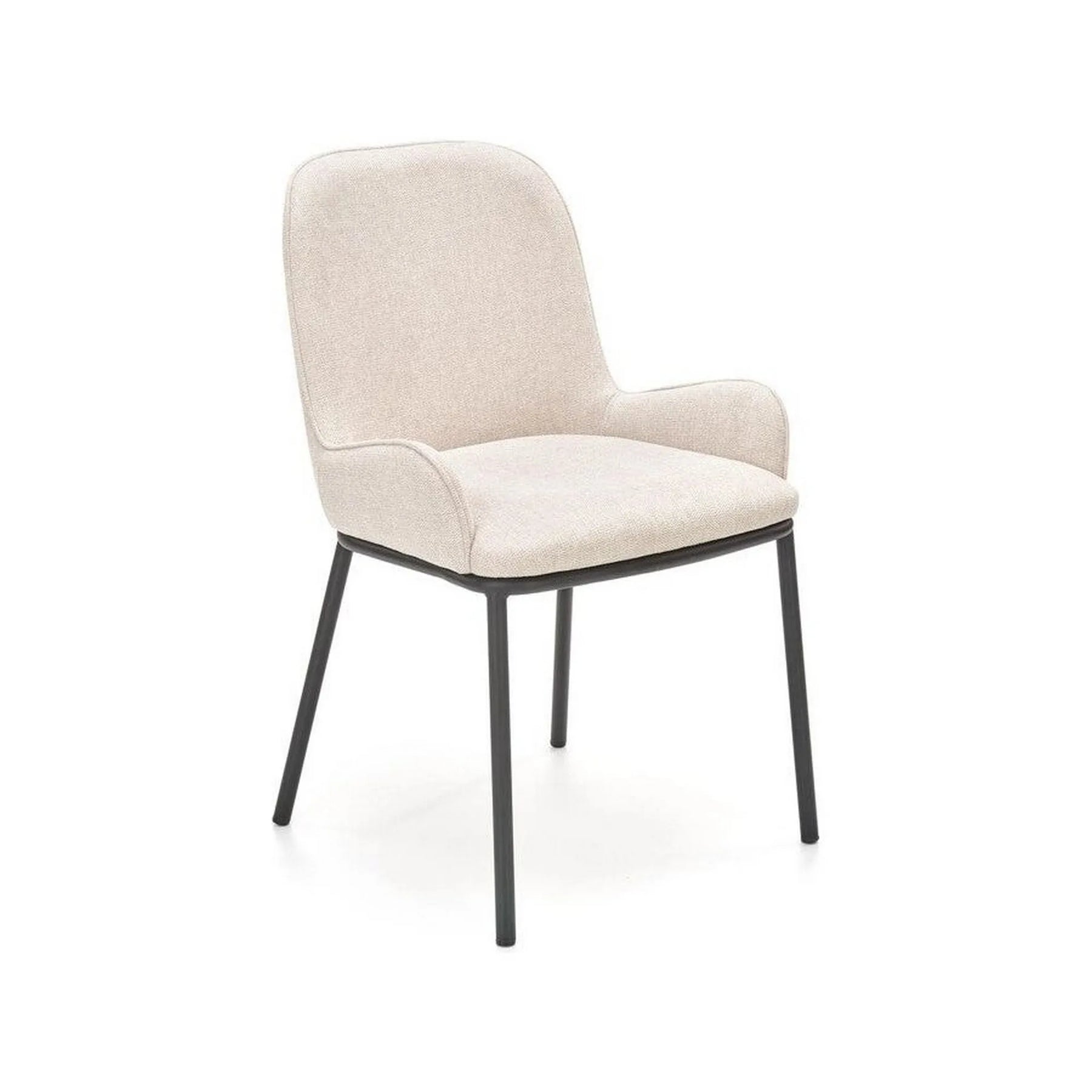 Scaun HOUSTON OCN-36244, alb/negru