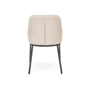 Scaun HOUSTON OCN-36244, alb/negru