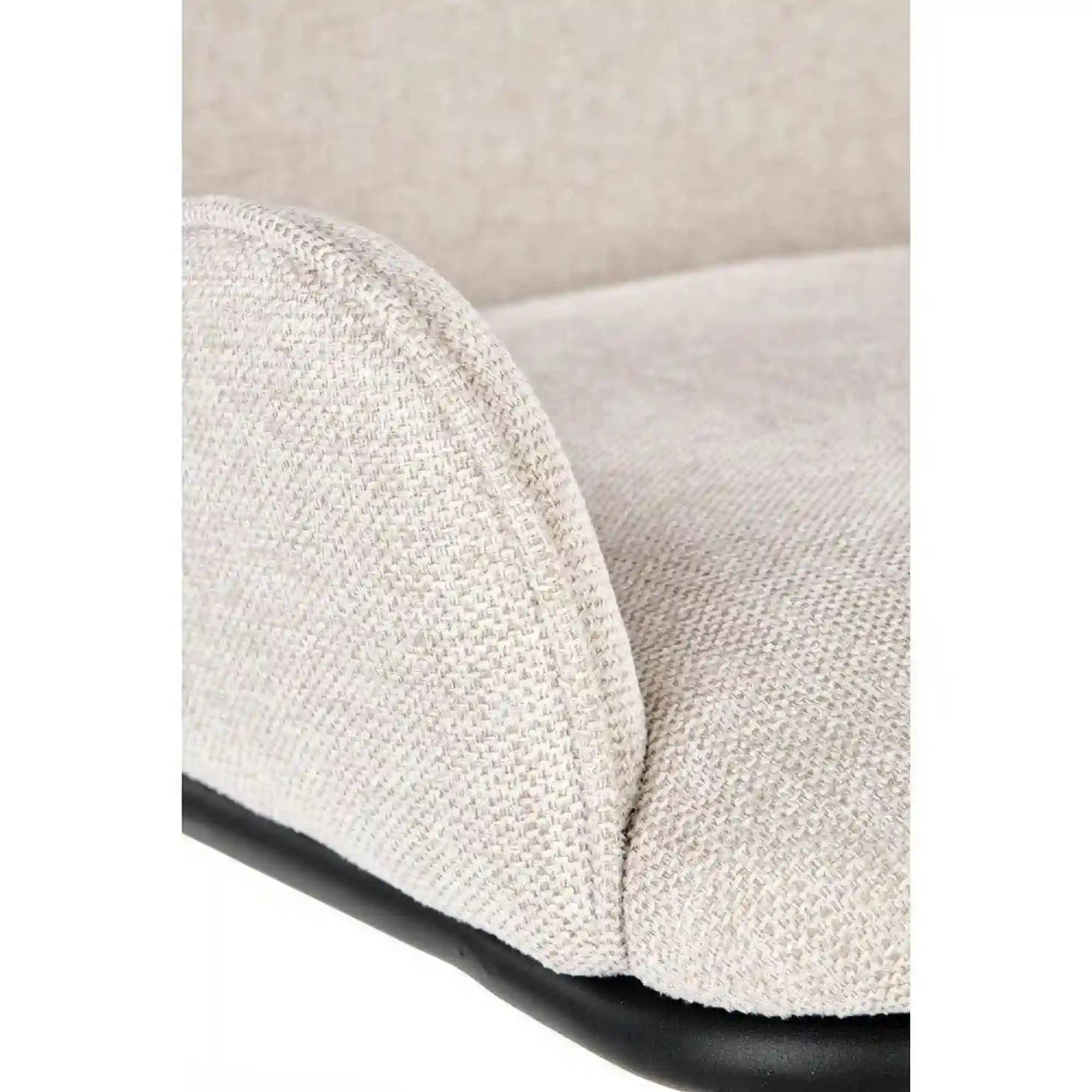 Scaun HOUSTON OCN-36244, alb/negru