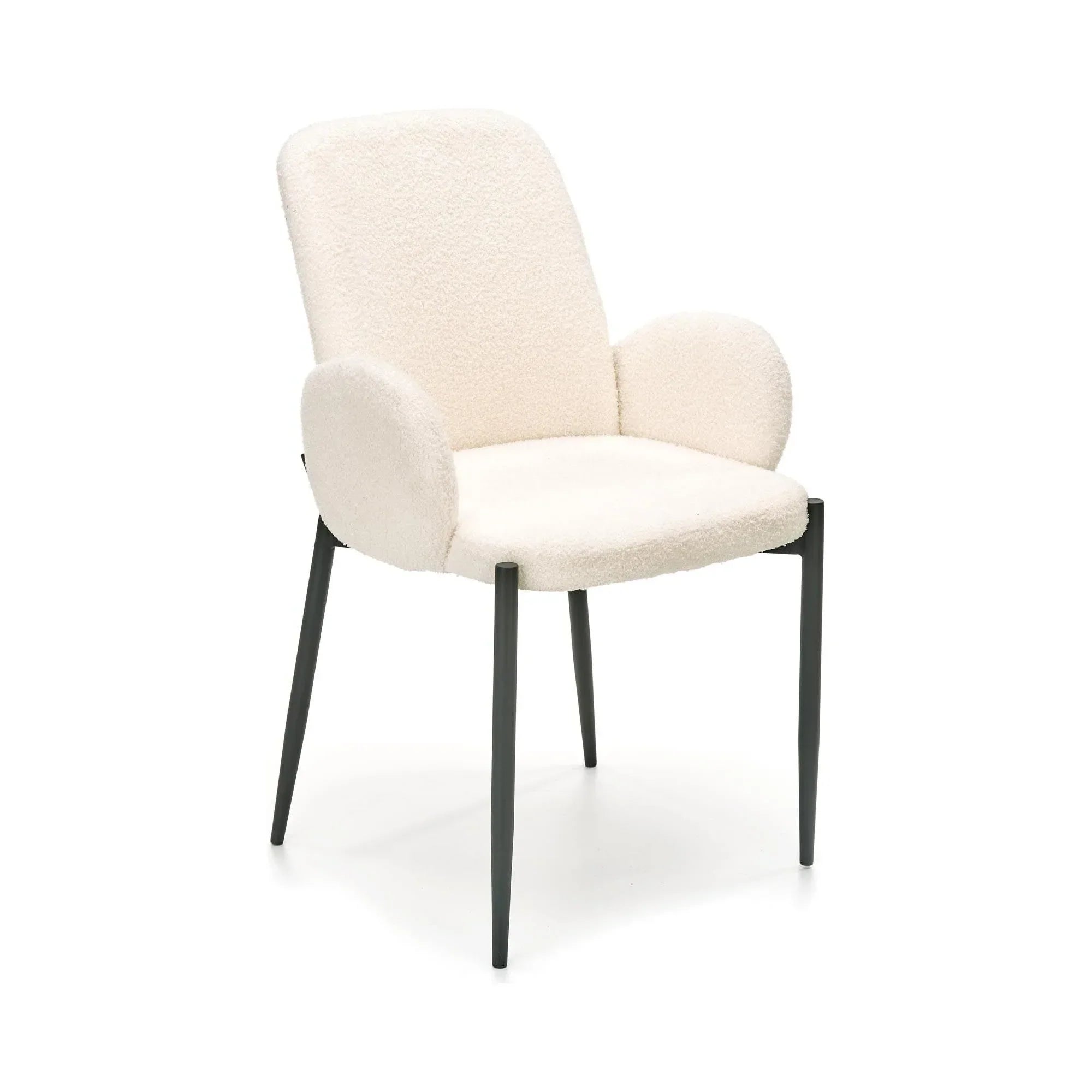 Scaun HOUSTON OCN-36246, crem/negru