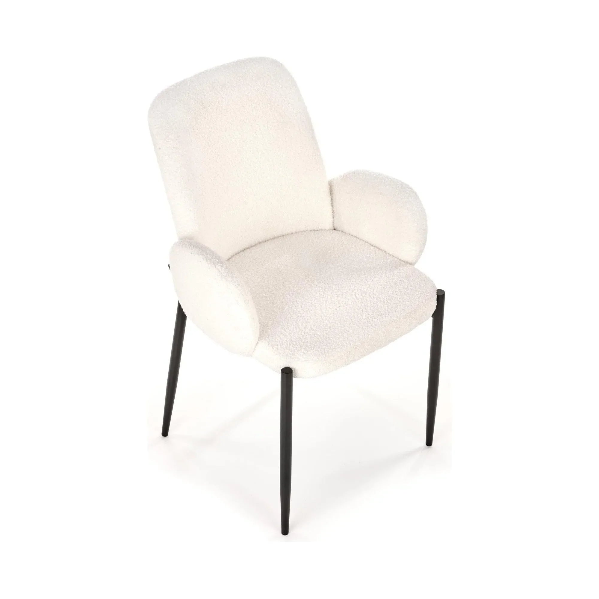 Scaun HOUSTON OCN-36246, crem/negru