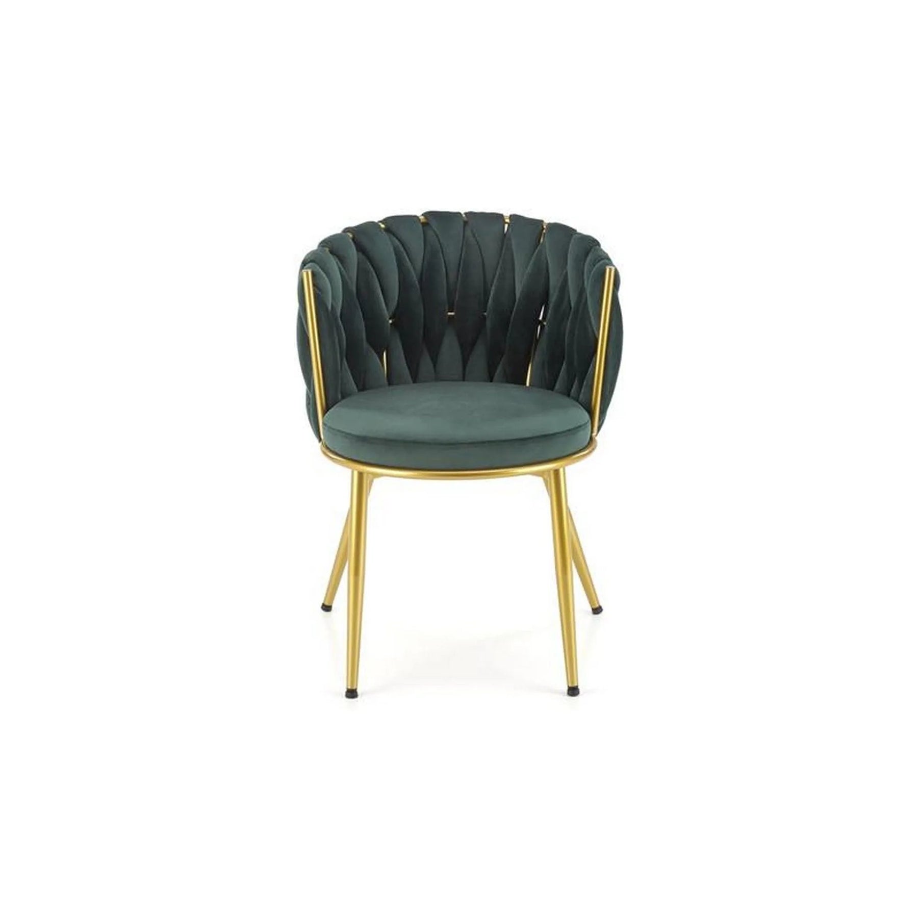 Scaun HOUSTON OCN-36257, verde/auriu